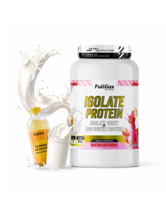 Aislado Suero + Proteína Clara Huevo - Batido de fresa - 900g