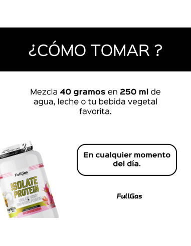 Aislado Suero + Proteína Clara Huevo - Batido de fresa - 900g