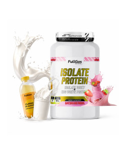 Aislado Suero + Proteína Clara Huevo - Batido de fresa - 900g 2