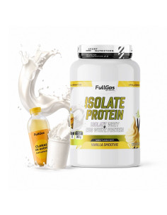 Sérum isolé + œuf de protéines transparent - Smoothie à la vanille - 900g