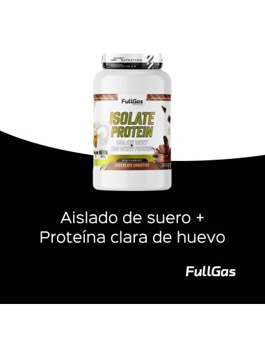 Sérum isolé + protéine d'œufs transparente - Smoothie au chocolat - 900g
