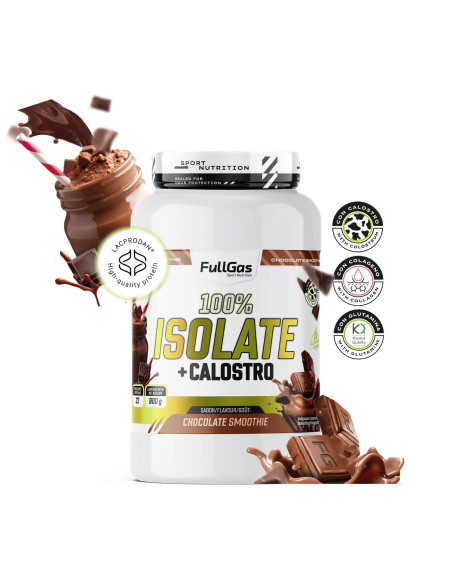 100% Isolate + Calostro - Chocolate smoothie - 900g
