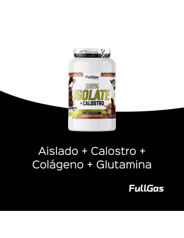 100% Isolat + colostrum - Smoothie au chocolat - 900g