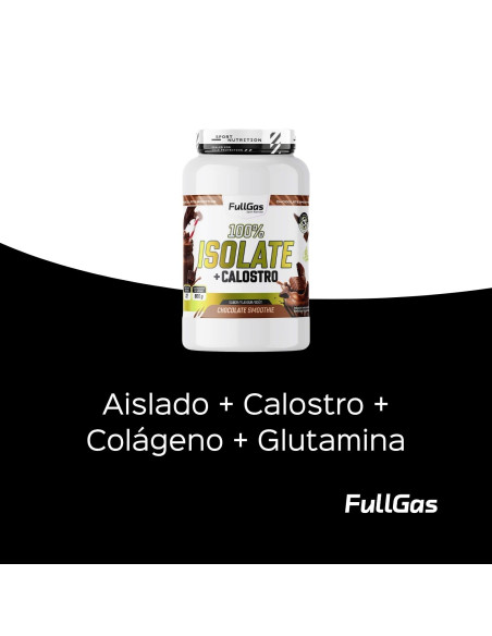 100% Isolate + Calostro - Chocolate smoothie - 900g