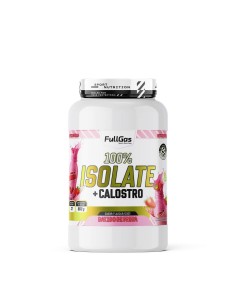 100% Isolat + colostro - Smoothie à la fraise - 900g
