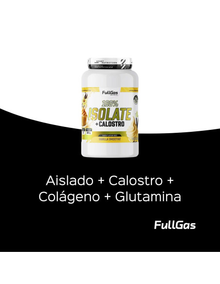 100% Isolate + Calostro - Vainilla smoothie - 900g