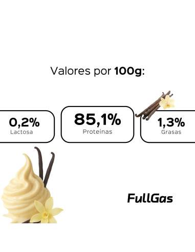 100% Isolate + Calostro - Vainilla smoothie - 900g