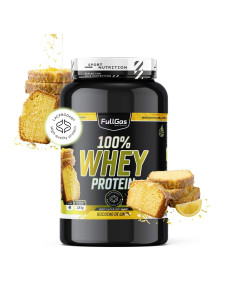 100% Whey Protein (Concentrado) - Bizcocho de Limón - 1,8kg 2