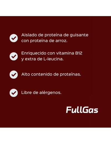 Comprar Proteína Guisante-Arroz en Polvo sabor chocolate