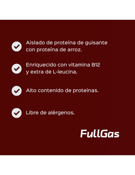 Comprar Proteína Guisante-Arroz en Polvo sabor chocolate