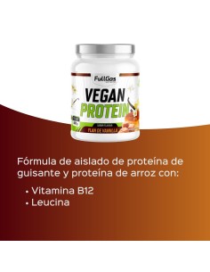 Vegan Protein (Proteína Guisante y Arroz) - Flan de Vainilla - 500g 2