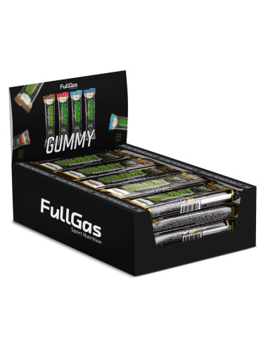 Encadré 20x Gummy (Gominola Bar) - Pas de caféine - Cola