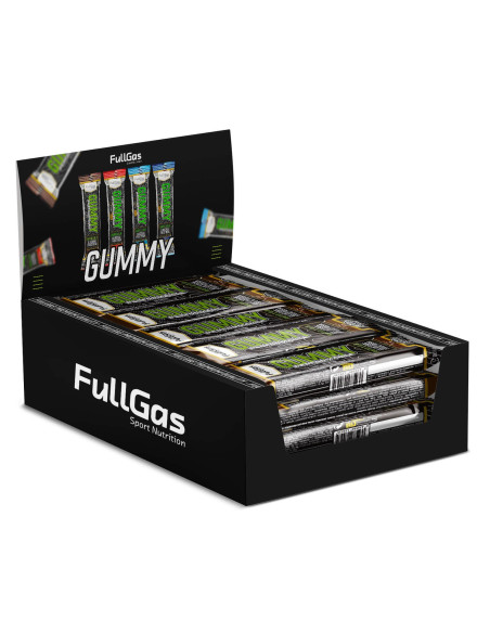 Caja 20x Gummy (Barrita de gominola) - Sin cafeína - Cola
