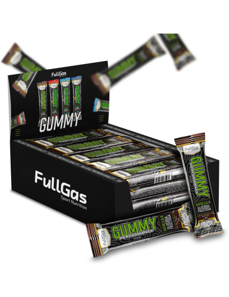 Caja 20x Gummy (Barrita de gominola) - Sin cafeína - Cola