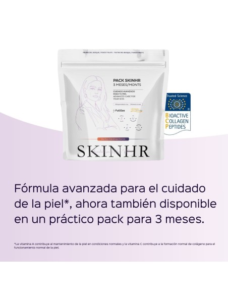 Skinhr formulé par Helena Rodero, pour soins de la peau