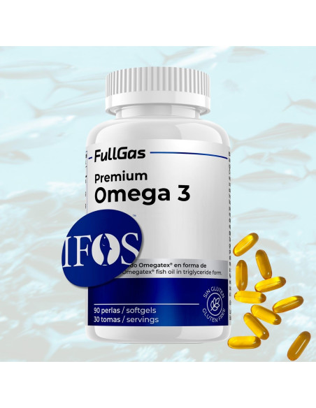 Premium Omega 3 (timbre IFOS) - 90 perles