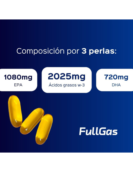 Premium Omega 3 (sello IFOS) - 90 perlas