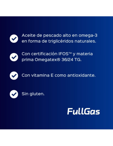 Premium Omega 3 (sello IFOS) - 90 perlas