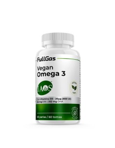 Vegan Omega 3 (sello IAOS™) - Perlas - 60 tomas