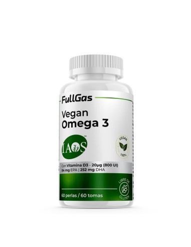 Vegan Omega 3 (sello IAOS™) - Perlas - 60 tomas