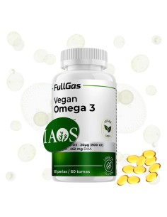 Vegan Omega 3 (sello IAOS™) - Perlas - 60 tomas 2