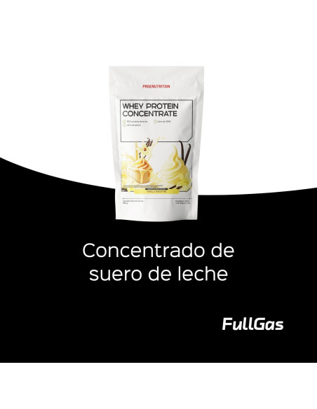100% De protéines de lactosérum (concentré) - Smoothie à la vanille - 454g