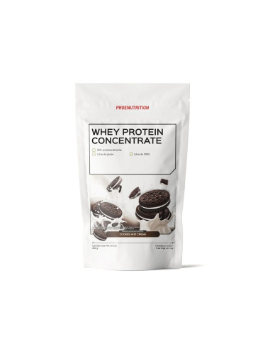 100% Whey Protein (Concentrado) - Cookies & Cream - 454g