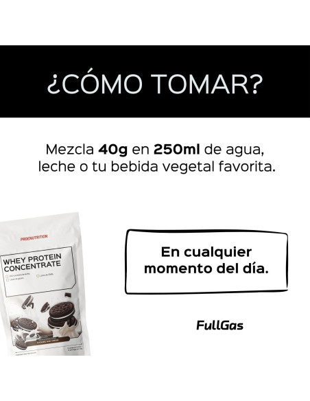 100% Whey Protein (Concentrado) - Cookies & Cream - 454g