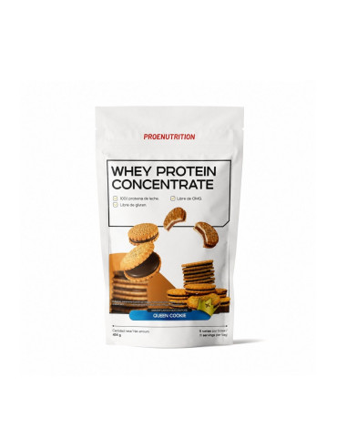 100% Whey Protein (Concentrado) - Queen Cookie - 454g