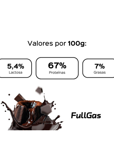 100% De protéines de lactosérum (concentré) - Chocolat coulissant - 454g