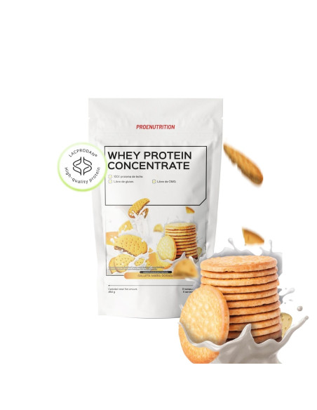 100% Whey Protein (Concentrado) - Galleta María - 454g