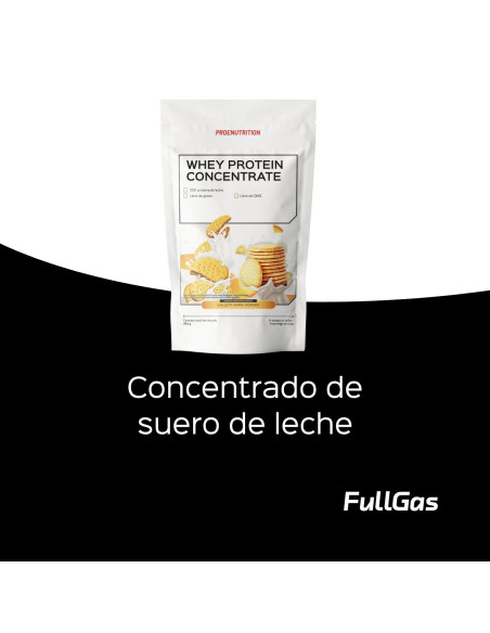 100% Whey Protein (Concentrado) - Galleta María - 454g