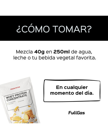 100% Protéine de lactosérum (concentré) - Cookie María - 454g