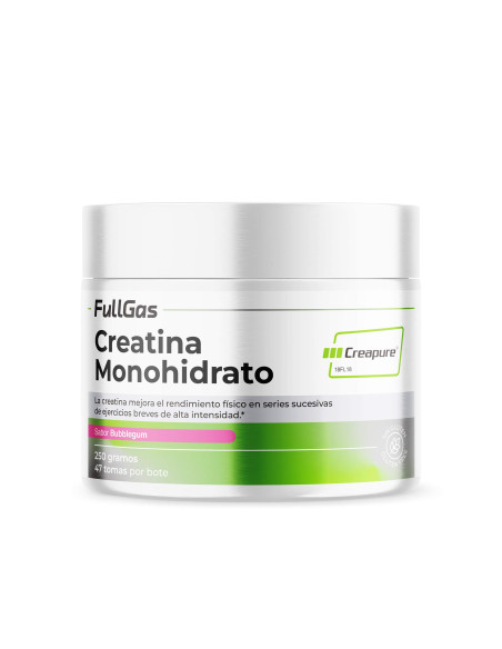 Creapure® (poudre de monohydrate de créatine) - Bubblegum - 250g