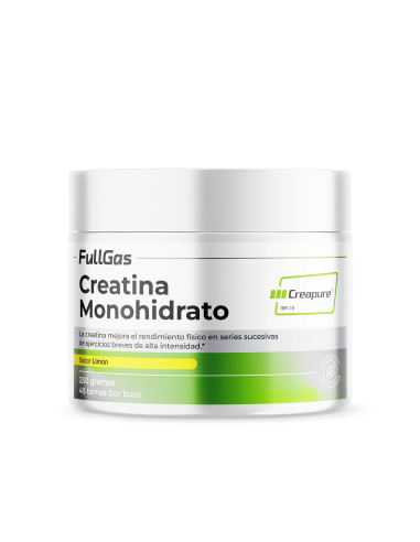 Creapure® (Creatina Monohidrato en polvo) - Limón - 250g