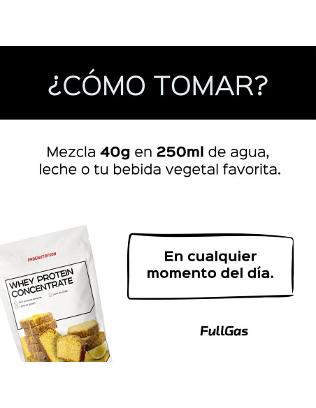100% De protéines de lactosérum (concentré) - Gâteau d'éponge au citron - 454g
