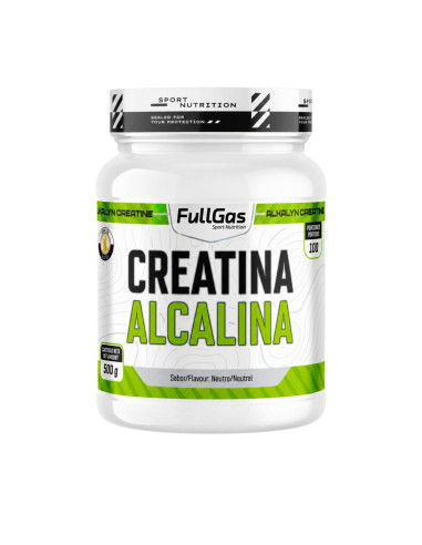 Créatine alcaline en poudre - Neutre - 500g