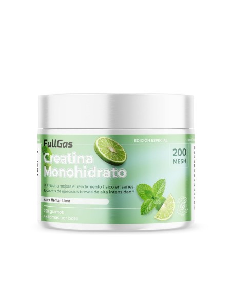 Creatine monohydrate de 200 mailles en poudre - Mint / Lime - 250g