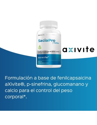 SaciaPro (Control del peso corporal*) - Cápsulas - 30 tomas