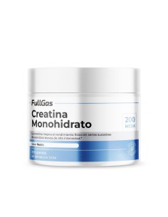 Creatina Monohidrato 200 Mesh en polvo - Neutra - 250g