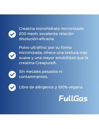 Creatine monohydrate de 200 mesh poudre - Neutra - 250g