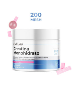 Creatina Monohidrato 200 Mesh en polvo - Bubblegum - 250g 2