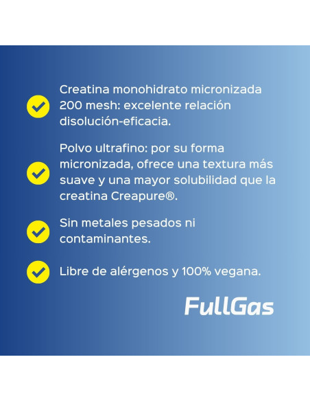 Creatine Monohydrate 200 poudre de maille - Citron - 250g