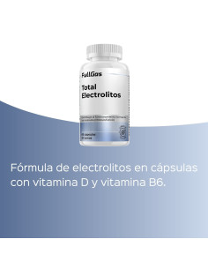 Total Electrolitos - Sales minerales en cápsulas. A base de minerales, jengibre y vitaminas 2