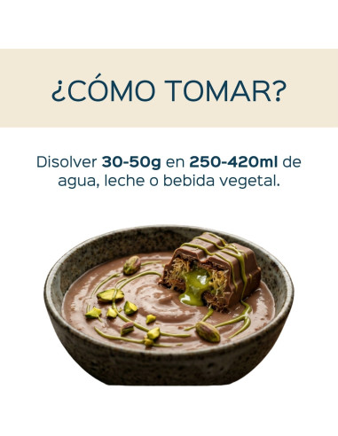 Crema de Arroz (Hidrolizada-Pregelatinizada) - Dubai chocolate - 1kg