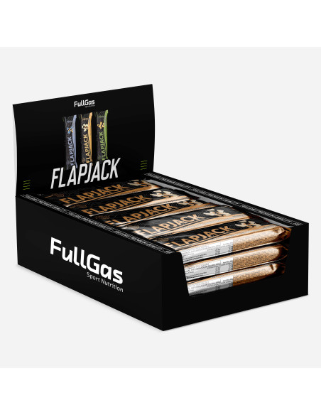 Caja 12x Flapjack (Barrita de avena) - Yogur y chocolate blanco - 60g