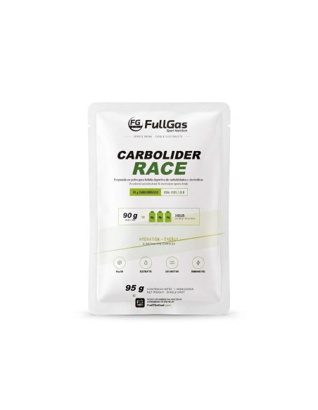 Carbolider RACE (3 geles en polvo) - Neutro - Monodosis