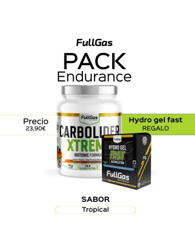 Carbolider Xtreme (boisson isotonique) - Tropical - 800g