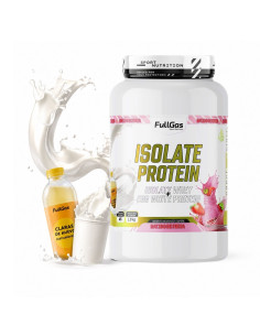 Aislado Suero + Proteína Clara Huevo - Batido de fresa - 1,8 kg