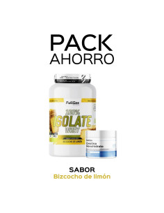 Pack Isolate Whey 900g (Bizcocho Limón) + Creatina Monohidrato 250g